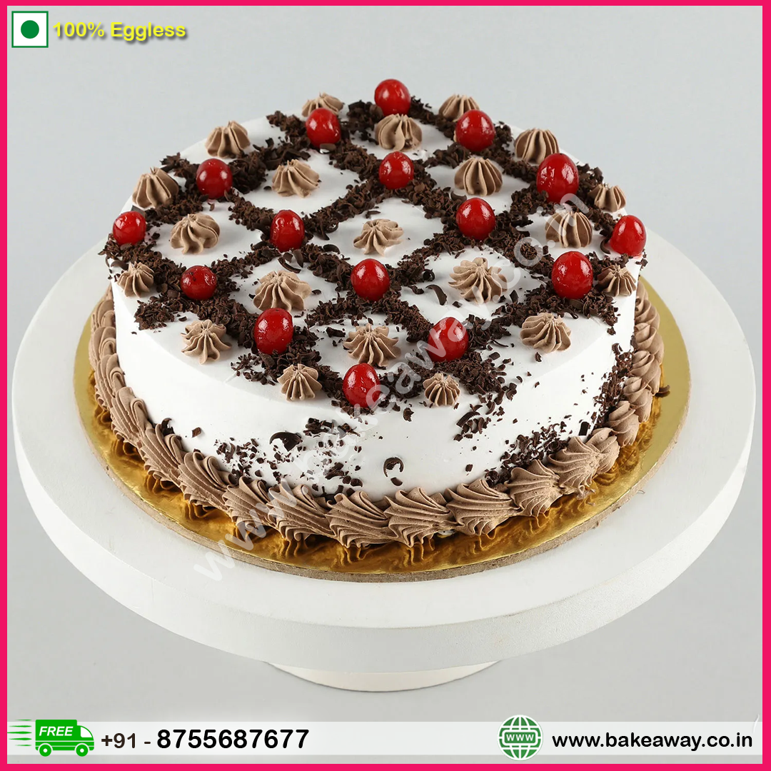 Zig-Zag Black Forest Cake