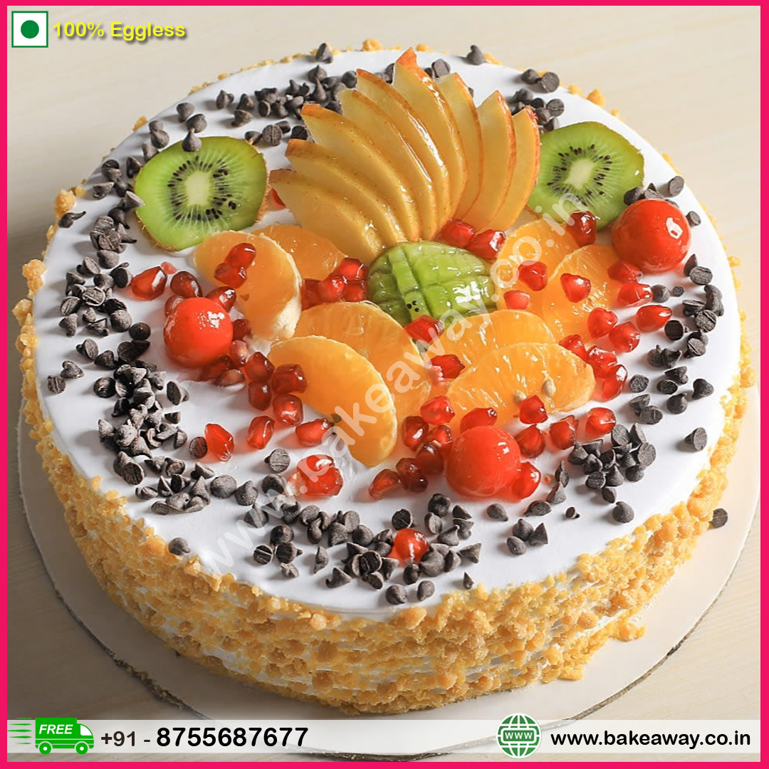 Butterscotch Mixed Fruits Cake