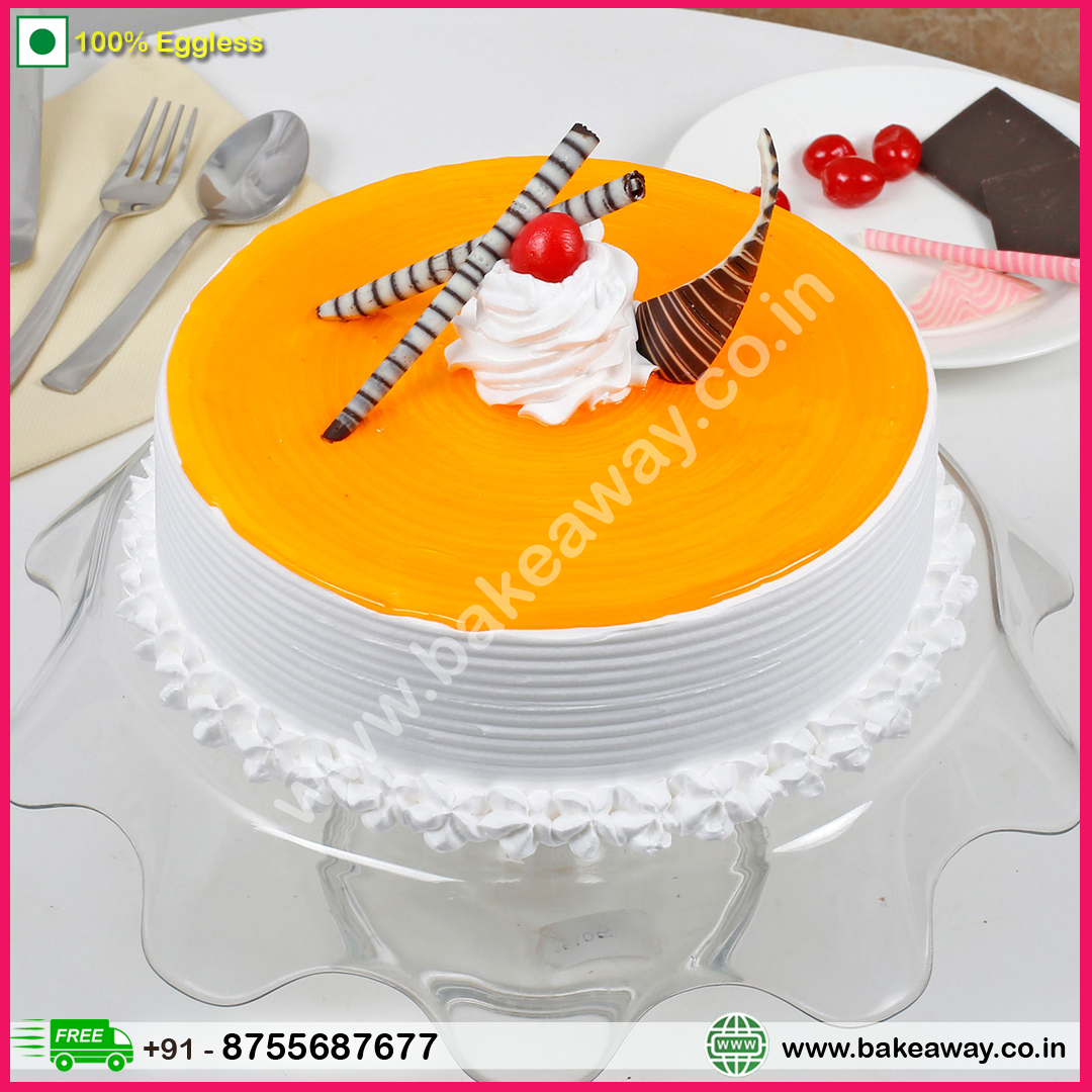 Yummy Mango Truffle Cake