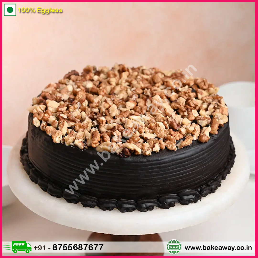 Chocolate-Walnuts-Cake