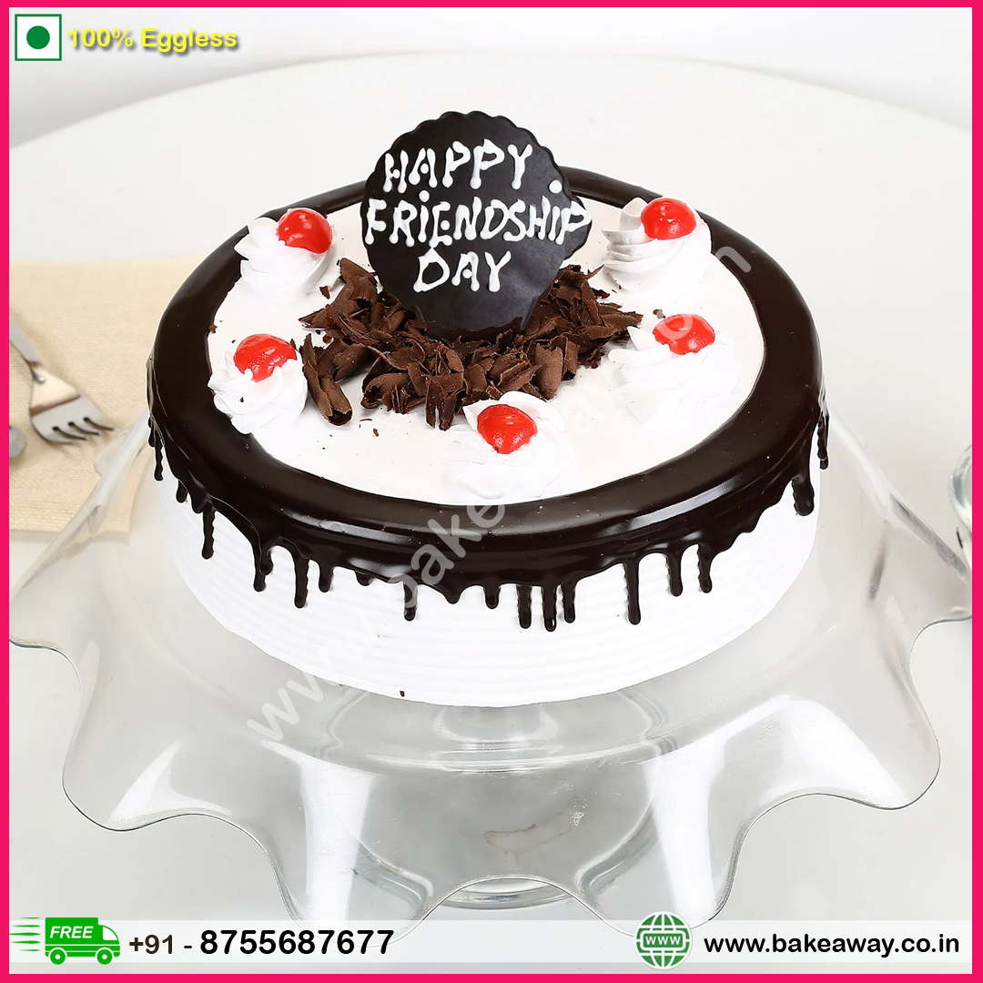 Friendship Day Special Black Forest Cake