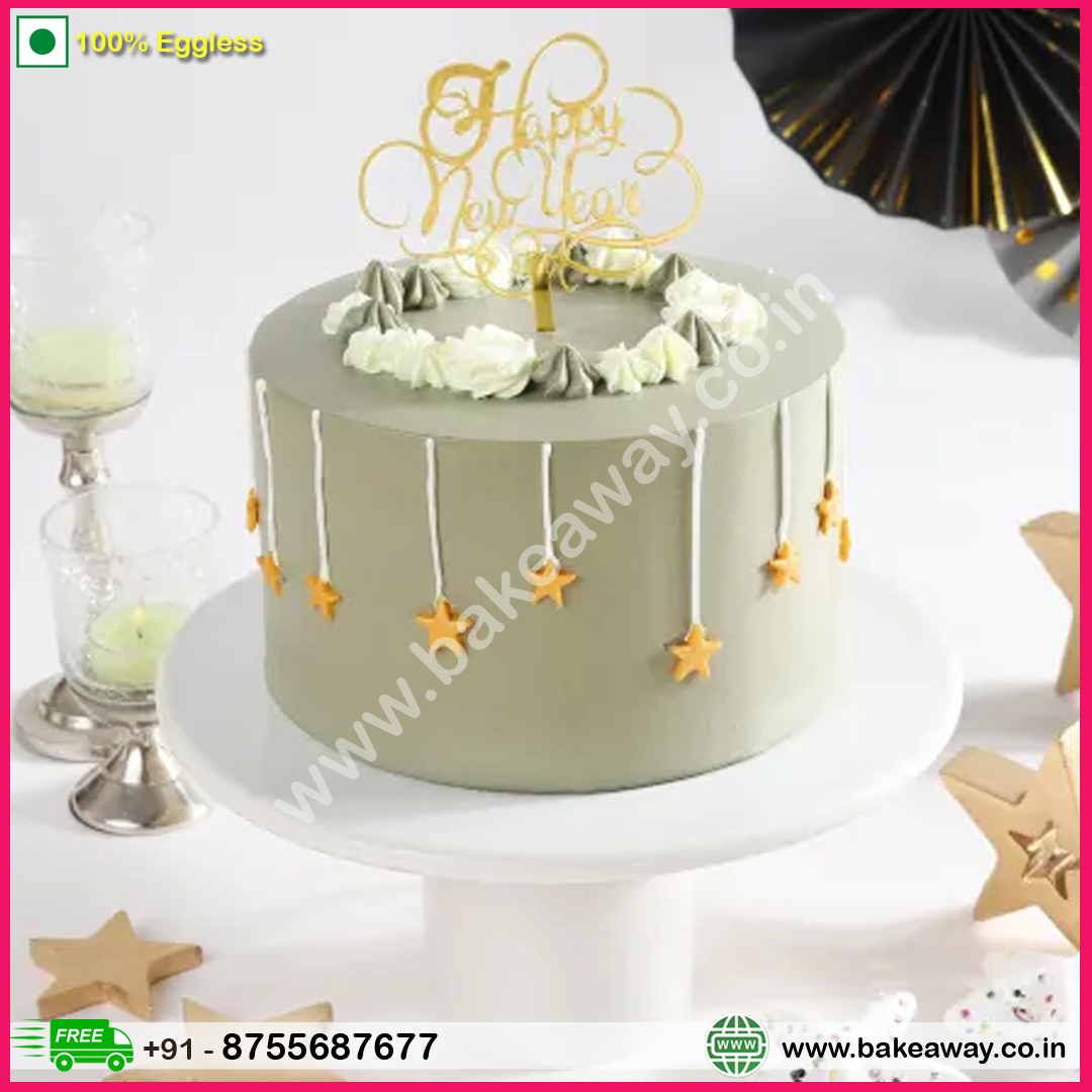 Twinkle Little Star New Year Cake