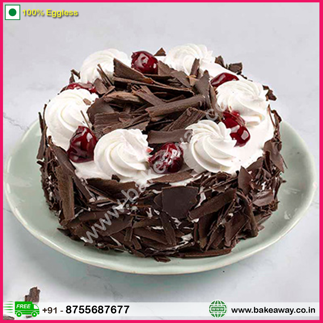 Chocolate Crunch Black Forest Cake