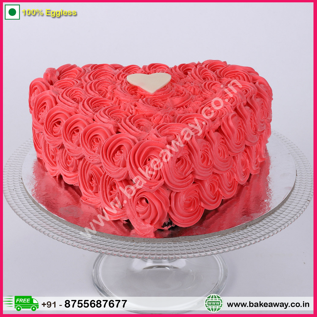 Valentine-Vanilla-Heart-Cake