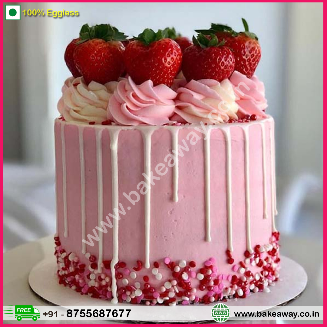 Strawberry  Love Cake