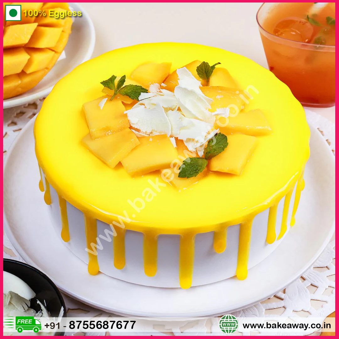 Heavenly Mango Cake