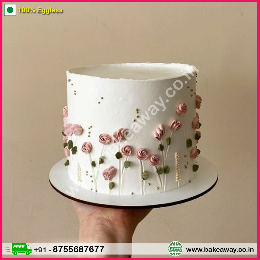 Blissful Blooms Cake