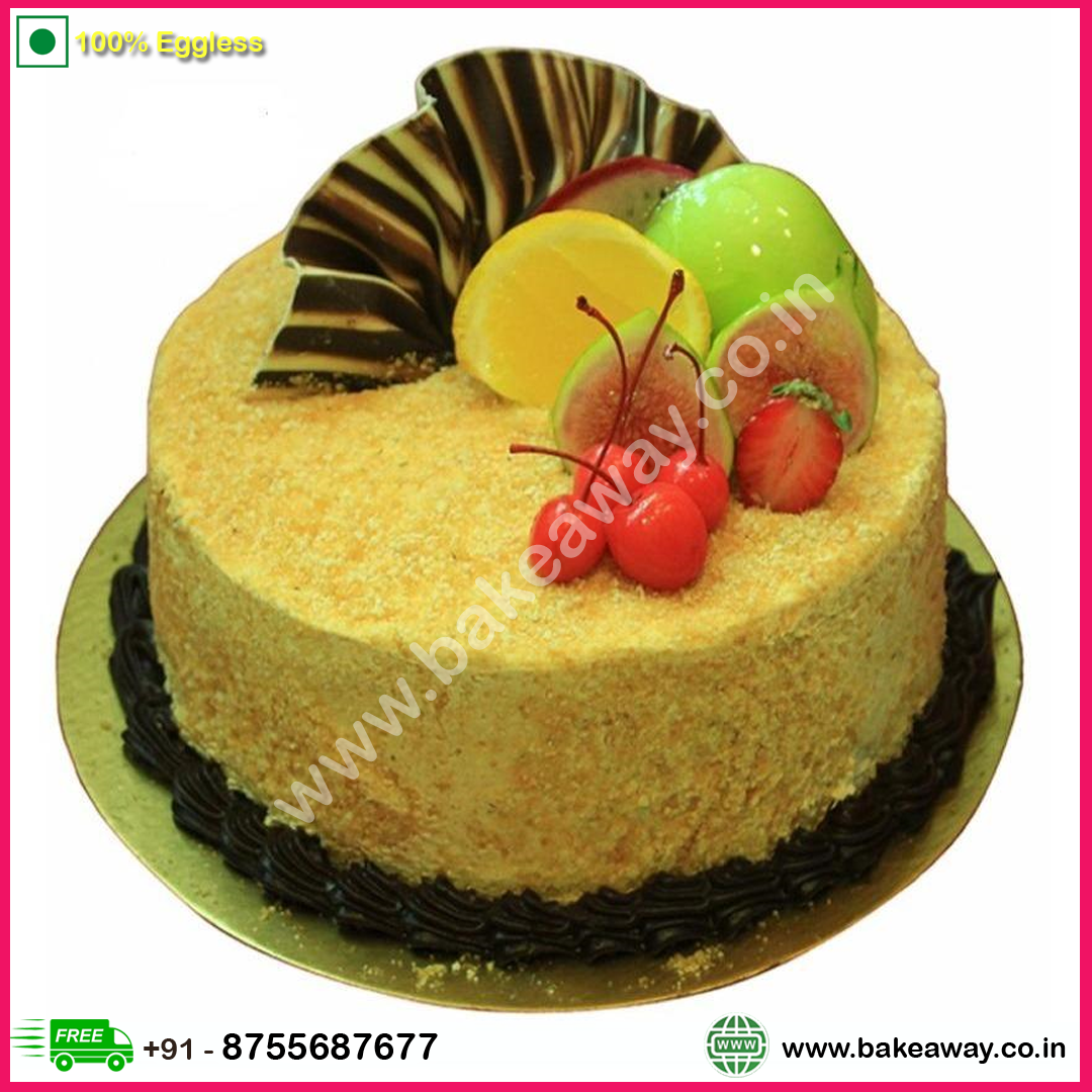 Butterscotch Fruits Cake