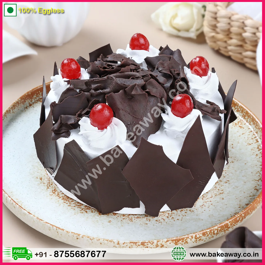 Cherry Kissed Black Forest Cake