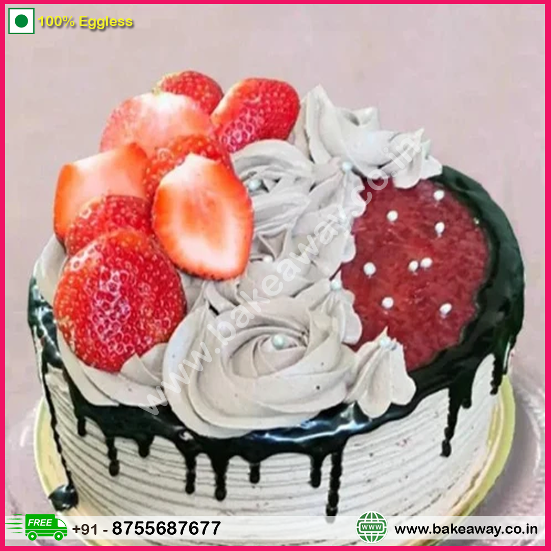 Black Forest Strawberry Cake