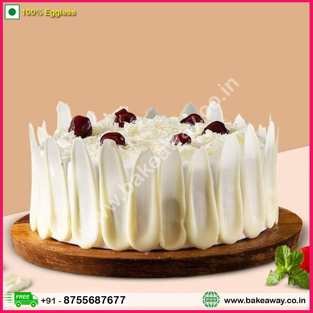 Passionate White Forest Cake