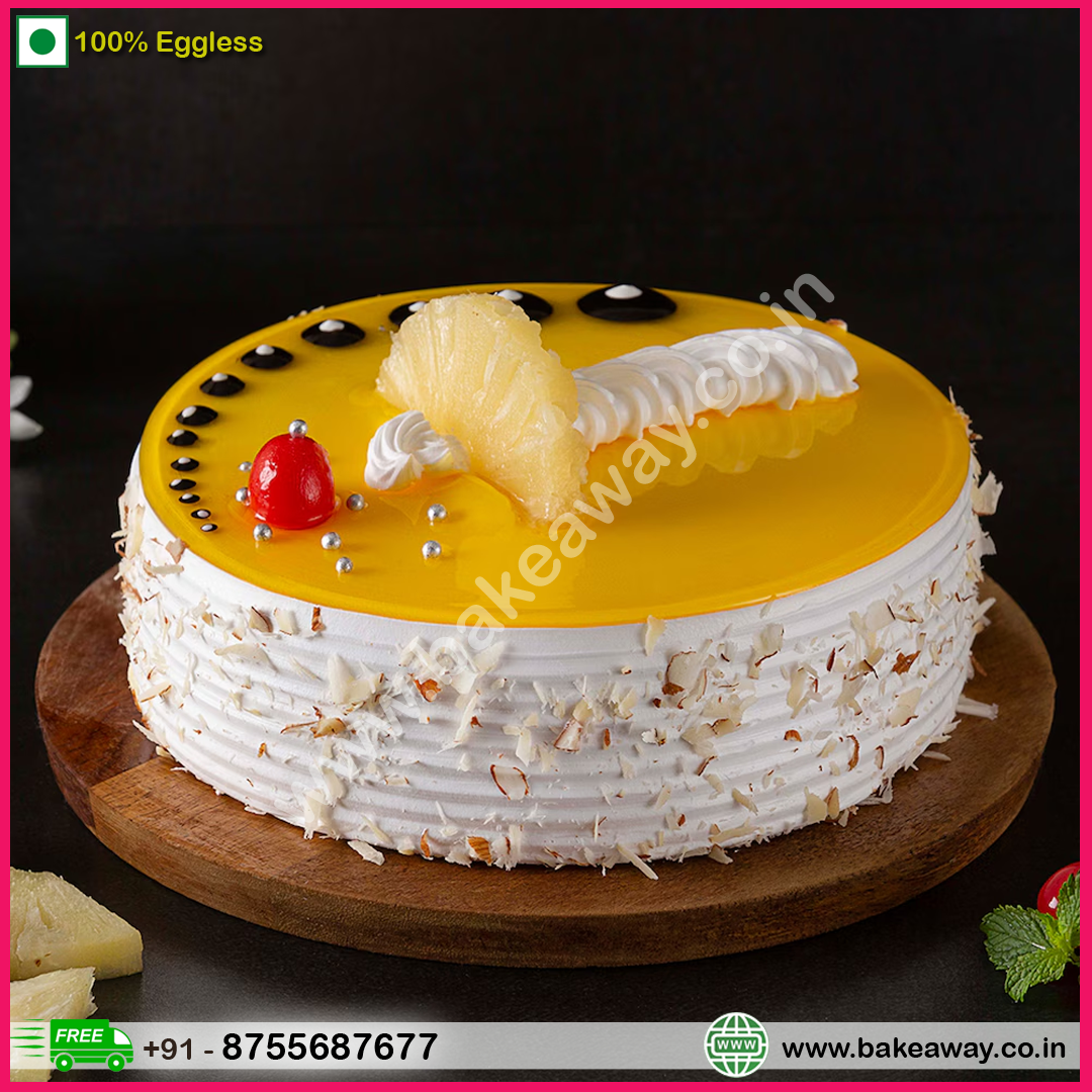 Delicious Pineapple and Nuts Cake