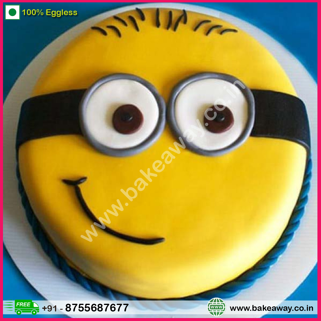 Cute Minion Cake