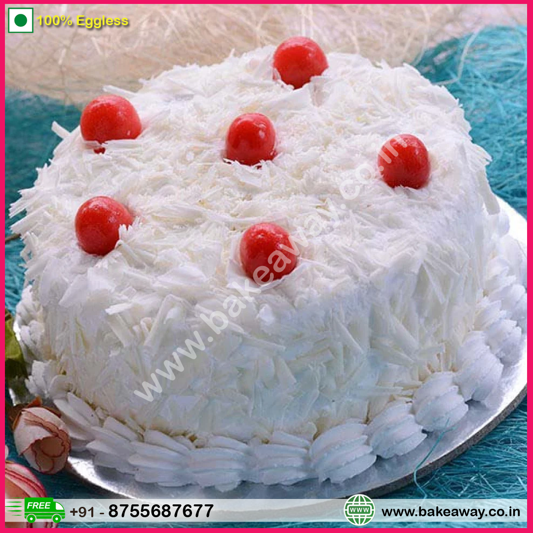 Red Cherry White Forest Cake