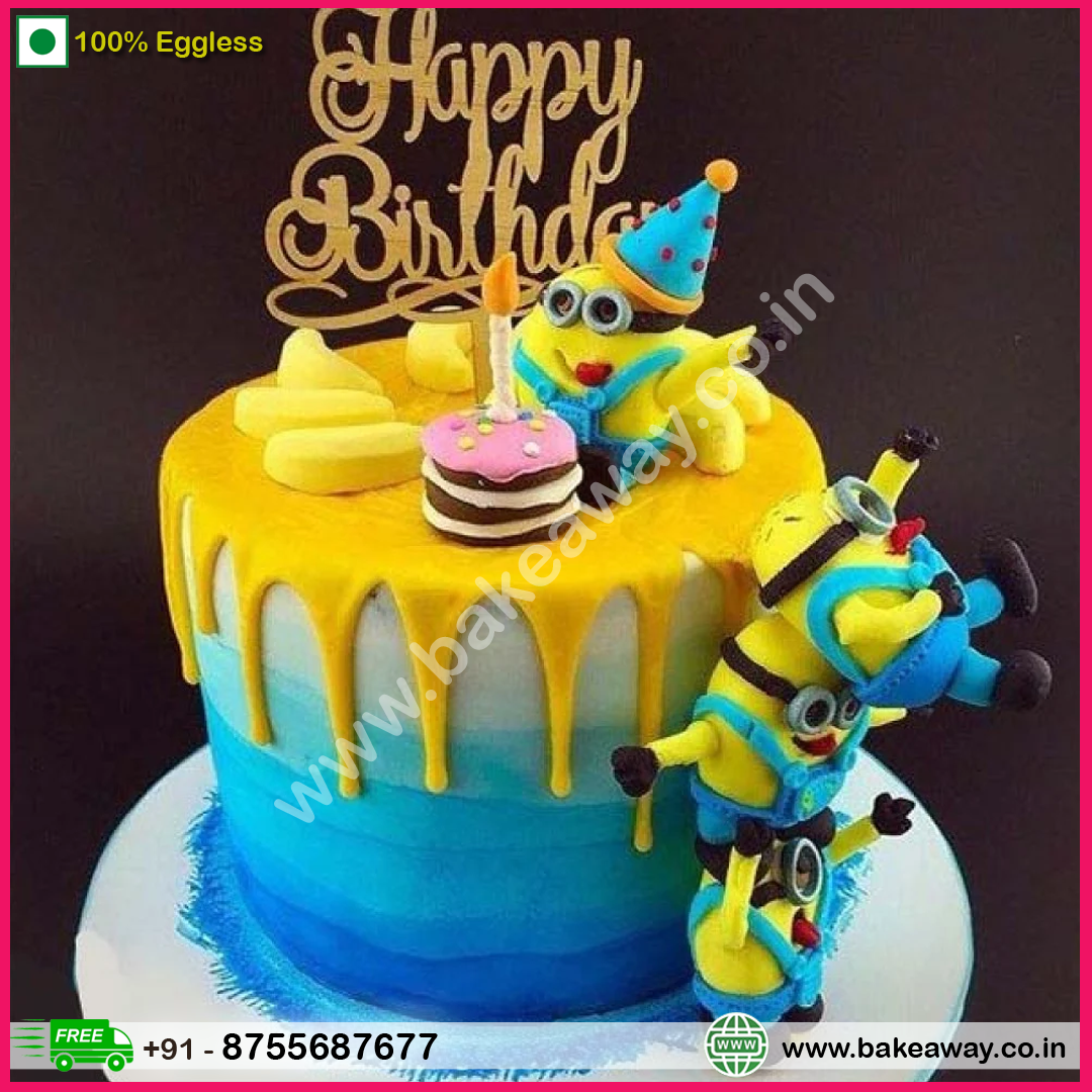 Funny Minion Cake