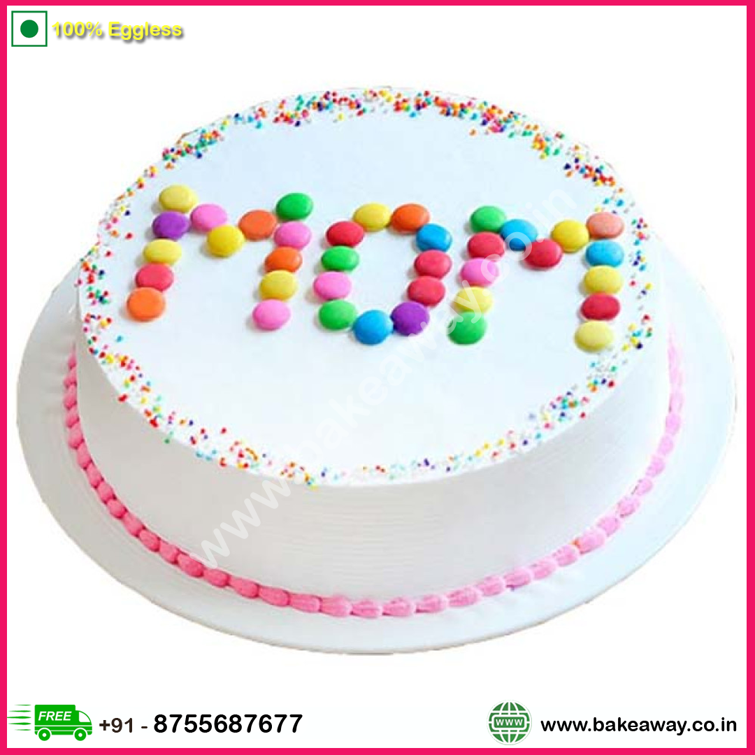 Gems Stone Cake