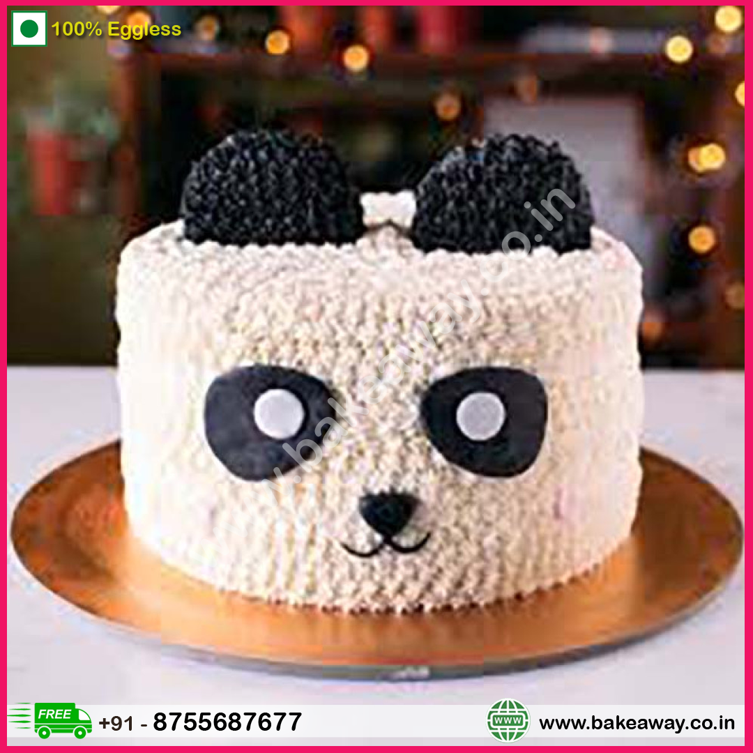 Panda Birthday Cake