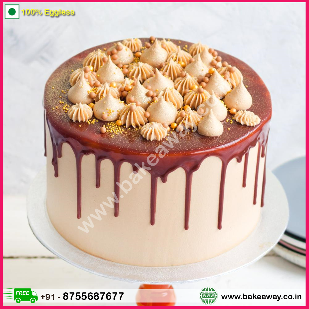 Flowertown Choco Caramel Cake