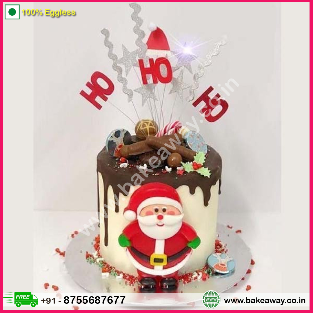 Ho Ho Santa Cake