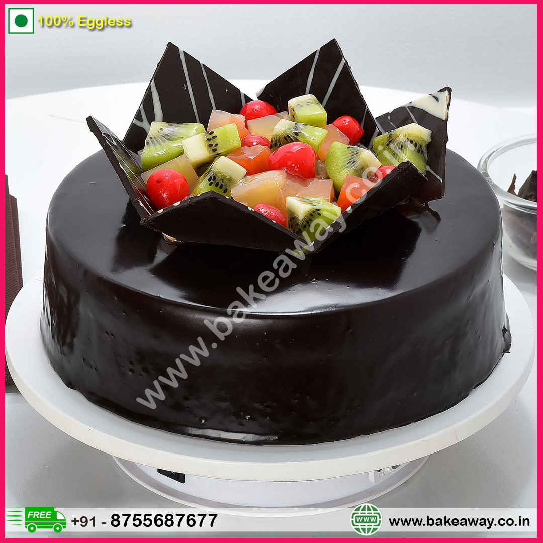 Chocolate Fruits Cake