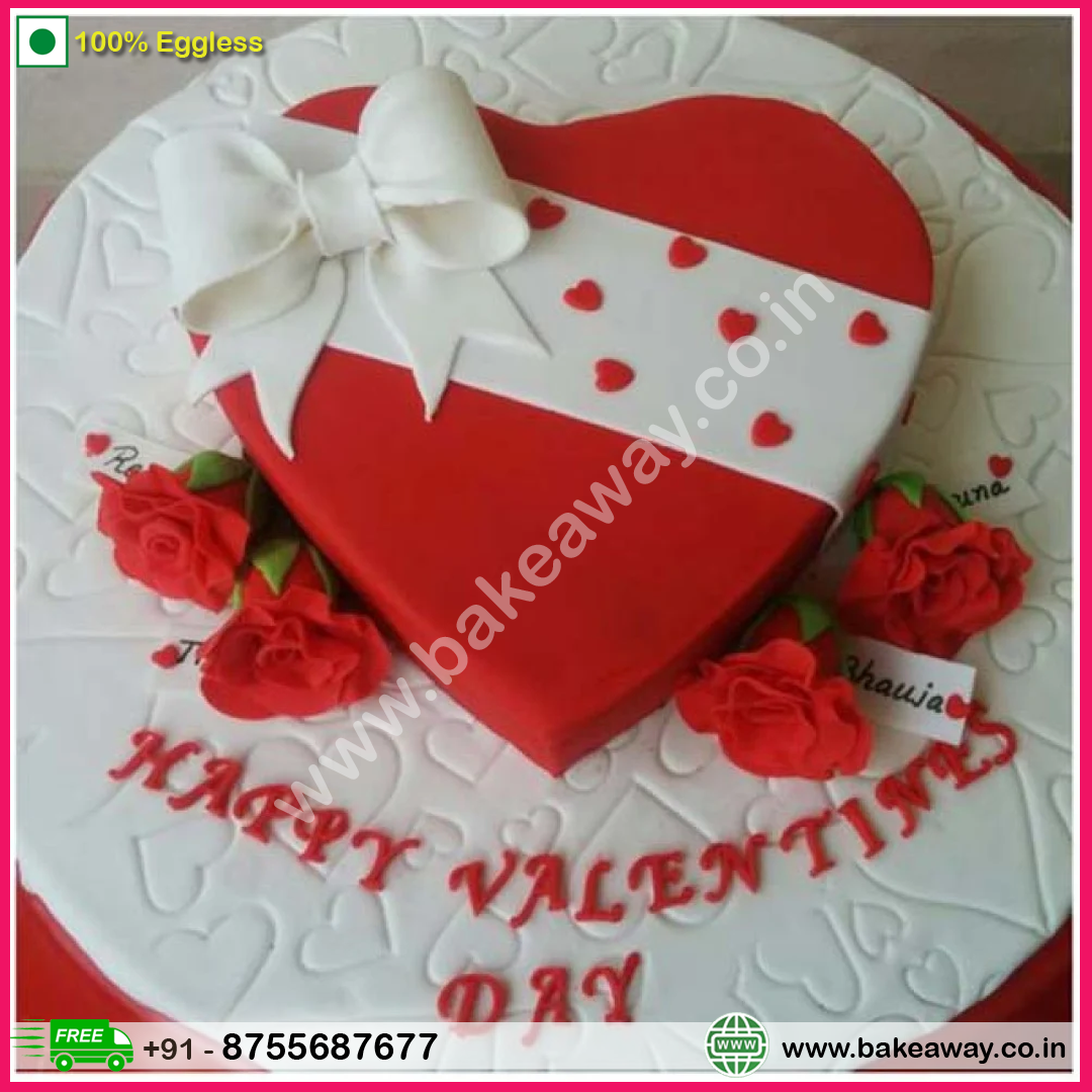 Valentine Heart Cake