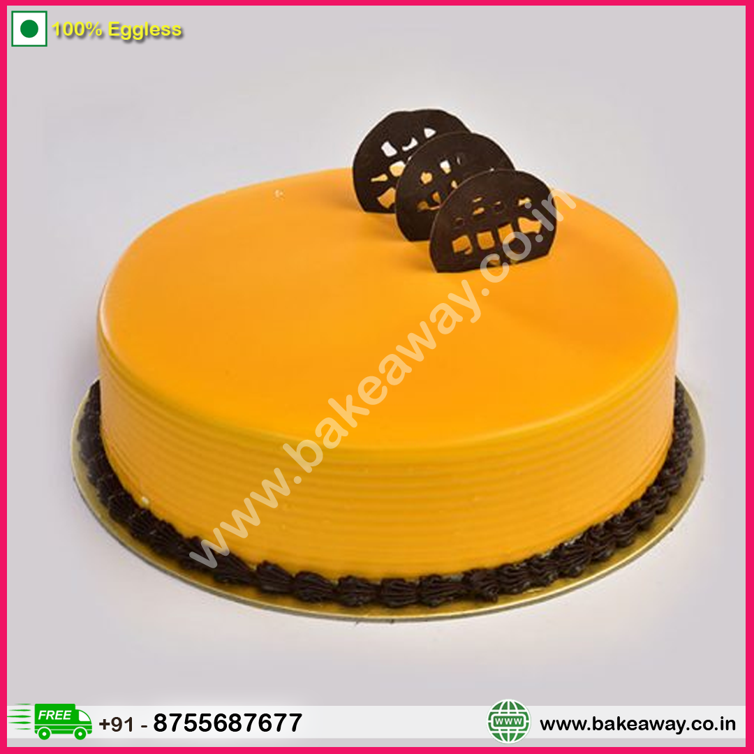 Mango Creamy Truffle Cake