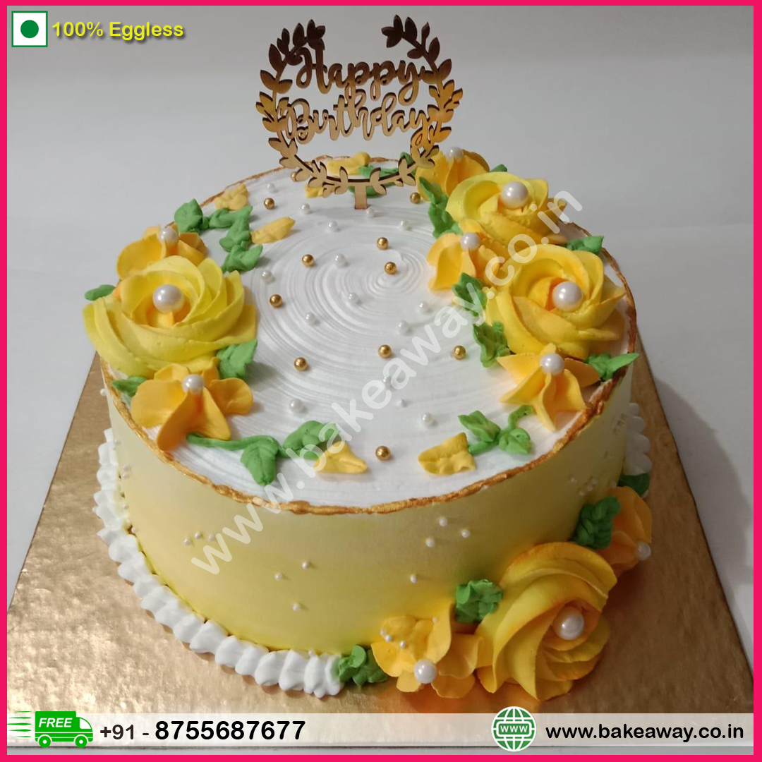 Mango Designer Cake