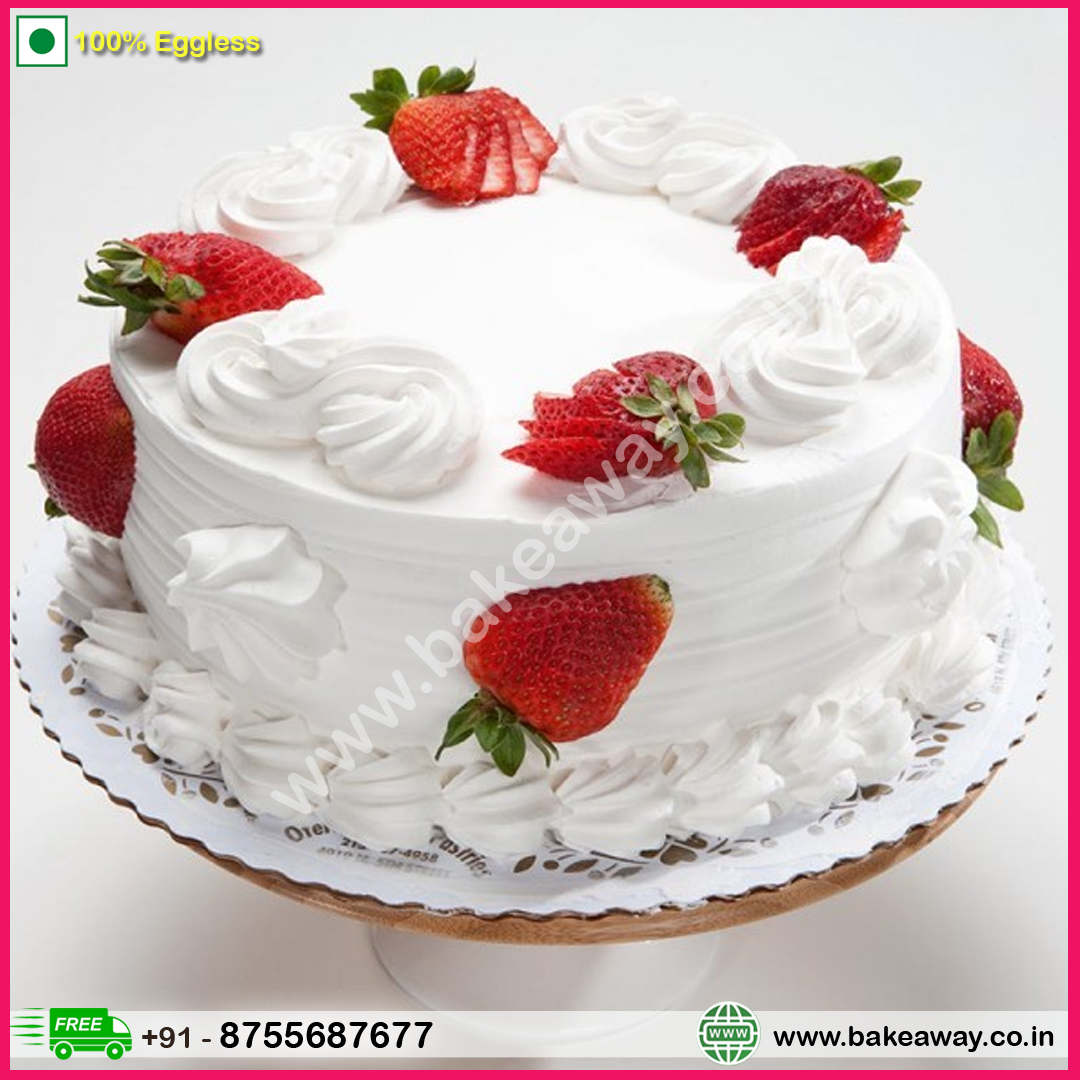 Strawberry Vanilla Cake