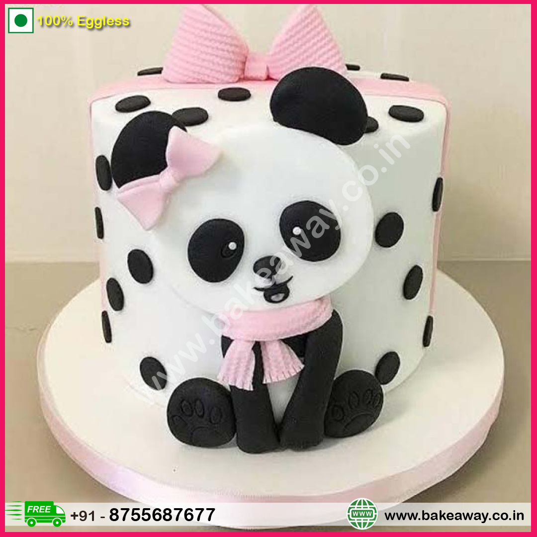 Cutsy Panda Cake